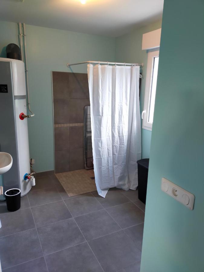 Maison Individuelle Neuve Plein Pied Avec Terrasse Et Jardin Clos 10Minutes A Pied De La Plage 基贝维尔 外观 照片