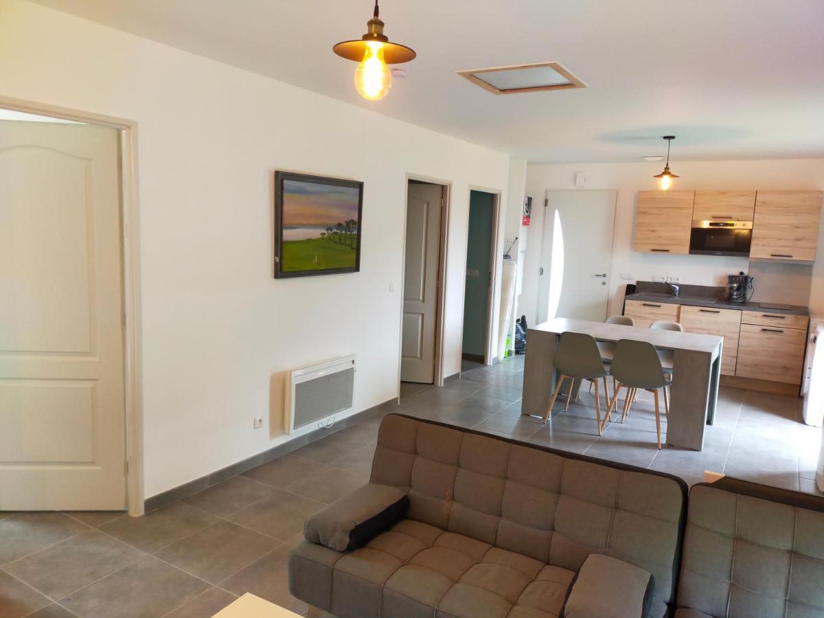 Maison Individuelle Neuve Plein Pied Avec Terrasse Et Jardin Clos 10Minutes A Pied De La Plage 基贝维尔 外观 照片