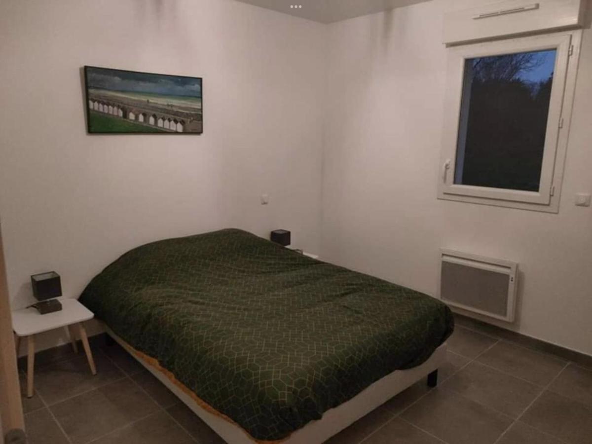 Maison Individuelle Neuve Plein Pied Avec Terrasse Et Jardin Clos 10Minutes A Pied De La Plage 基贝维尔 外观 照片