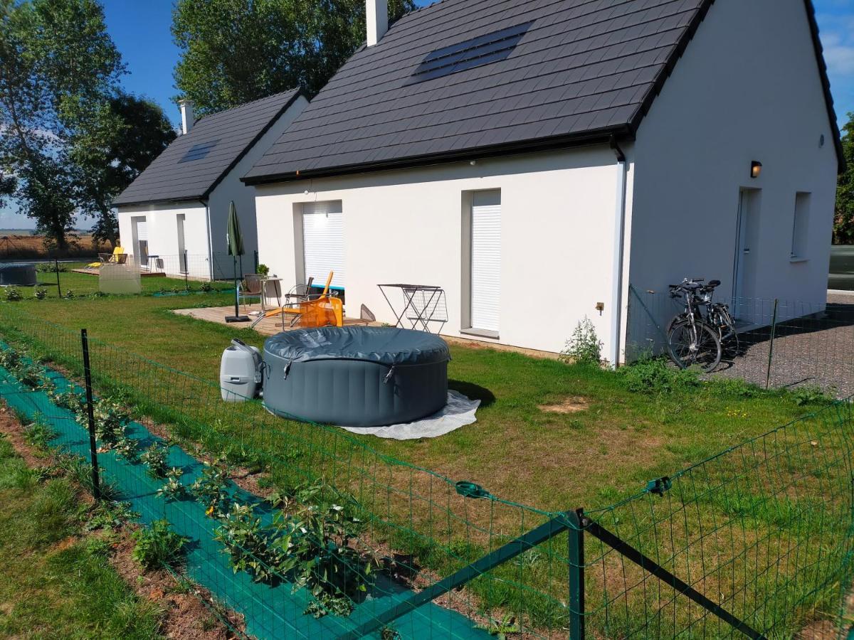 Maison Individuelle Neuve Plein Pied Avec Terrasse Et Jardin Clos 10Minutes A Pied De La Plage 基贝维尔 外观 照片