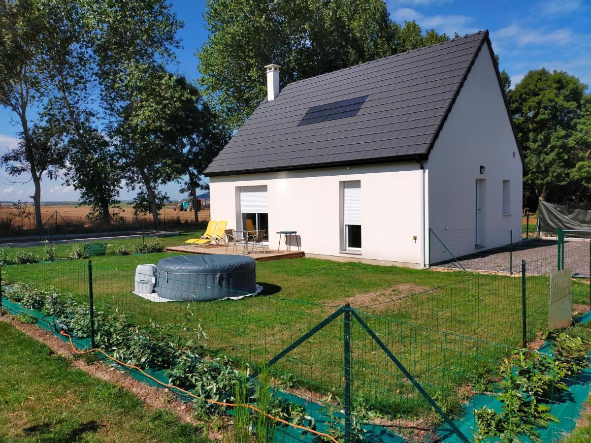 Maison Individuelle Neuve Plein Pied Avec Terrasse Et Jardin Clos 10Minutes A Pied De La Plage 基贝维尔 外观 照片